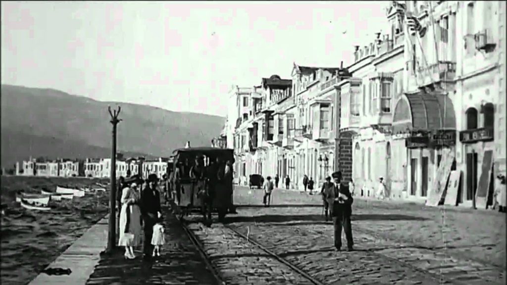 Una veduta di Smirne all'inizio del Novecento