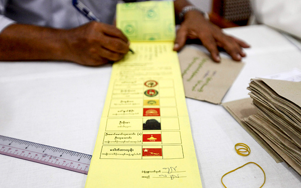 Myanmar elezioni