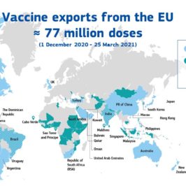 Europa e vaccini esportati, i conti non tornano