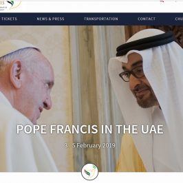 Papa negli Emirati, anche gli ebrei all’incontro interreligioso
