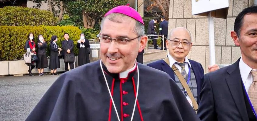 Tokyo, il vescovo ausiliare Lembo: «Nella metropoli segno di speranza»