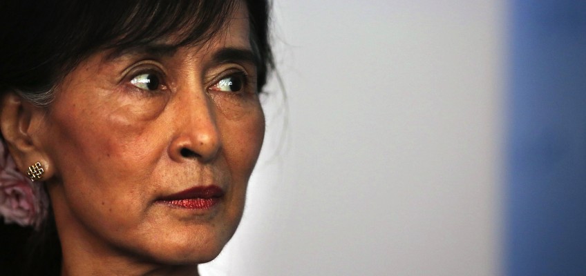 Aung San Suu Kyi Meets With Secretary-General Ban Ki-Moon At UN