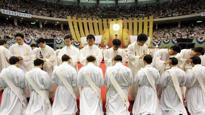 Corea del Sud, preti per il mondo
