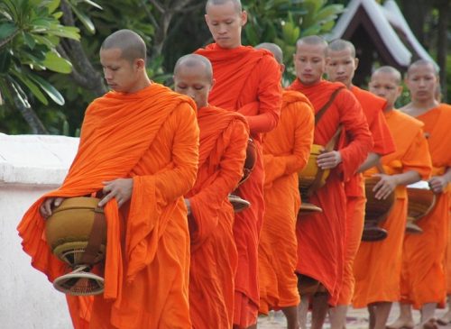 monaci Cambogia