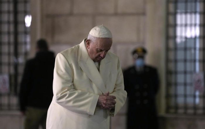 8 dicembre: omaggio Papa alla Madonna in piazza di Spagna