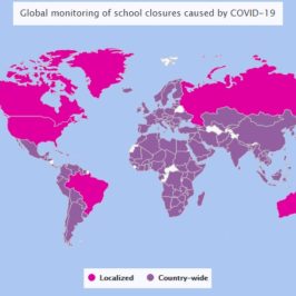 Un mondo con le scuole chiuse